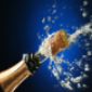 Opening a bottle of Champagne